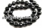 Margele onix negru, rotund fatetat, 8mm