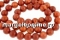 Red wood lace jasper, round, 8.5mm