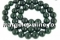 Natural green quartz, round, 6mm