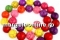 Multicolor magnesite, round, 6mm