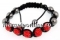 Bratara cu 5 margele shamballa light light topaz x1
