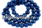 Cobalt blue hemalyke (hematit), round, 10mm