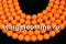 Perle Swarovski, neon orange, 4mm - x100