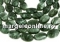 Seraphinite, flat disc, 10mm