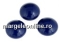Swarovski, crystal pearl cabochon, lapis, 10mm - x2