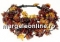 Bracelet with natural amber beads , chips , 5 - 7.5mm