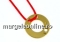 Earring base, 925 silver,rivoli 6mm - x1pair