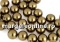 Perle Swarovski cu un orificiu, antique brass, 4mm - x4