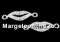 Link, swan, rhodium-plated 925 silver, 14x7mm - x1