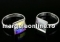 Baza inel argint 925, cabochon patrat 10mm, interior 17.7mm  - x1