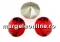 Swarovski, chaton ss34, dark red coral, 7mm - x2