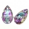 Swarovski, drop pendant, moonlight 28mm - x1