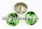 Swarovski, chaton SS29, scarabaeus green, 6mm - x4