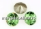 Swarovski, chaton SS45, emerald, 10mm - x2