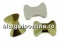 Swarovski, bowtie cabochon, denim blue, 9mm - x1