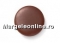 Swarovski, SS30 cabochon, powder green, 6mm - x4
