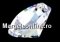 Swarovski, galactic vertical pendant, moonlight, 19mm - x1