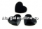 Swarovski, cabochon inima, jet, 10mm - x1