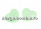 Swarovski, heart cabochon, powder green, 10mm - x1