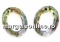Swarovski, cosmic oval fancy, antique pink, 22x16mm - x1