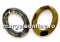 Swarovski, cosmic oval fancy, dorado, 15x11mm - x1