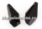 Swarovski, polygon drop pendant, silver shade, 13mm - x1