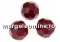 Swarovski, faceted round bead, ruby, 10mm - x2