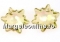 Swarovski, pandantiv edelweiss, vintage rose, 14mm - x1