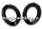 Swarovski, cosmic oval fancy, jet, 22x16mm - x1