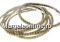 Swarovski, link, silver night, 10mm - x2
