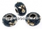Swarovski, becharmed pave star montana, 15mm - x1