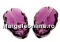 Swarovski, marguerite flower, light siam, 12mm - x4