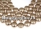 Swarovski disk pearls, rosaline, 10mm - x10