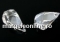 Swarovski, drop pendant, jet, 33mm - x1