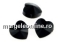 Swarovski, margele inima, silver shade, 10mm - x2