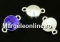 Link, base, 925 silver, rivoli 10mm - x1