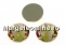 Swarovski, SS30 cabochon, burgundy, 6mm - x4
