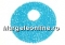 Swarovski, SS30 cabochon, caribbean blue opal, 6mm - x4