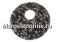 Swarovski, link, silver night, 10mm - x2