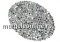Swarovski rhinestone ss12, royal green, 3mm - x20
