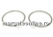 Baza inel argint 925 rodiat, platou cabochon 6mm, interior 18mm - x1