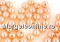 Swarovski one hole pearls, peach, 5mm - x4
