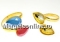 Ring base, adjustable, 925 silver, butterfly cabochon 8mm - x1