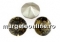 Swarovski, chaton SS34, silver night, 7mm - x2
