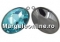 Swarovski gun metal pendant base 4727, 23x23mm - x1