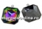 Swarovski gun metal pendant base 4227, 32x17mm - x1
