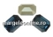 Swarovski, fancy rectangle, silver shade, 14x10mm - x1