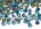 Swarovski, chaton SS 34, glacier blue, 7mm - x2