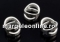 Spacer decor argint 925, 8mm - x1