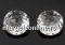 Swarovski, chaton pendant, crystal, 8mm - x2